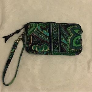 Vera Bradley Zippered Pouch | Blue Rhapsody